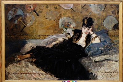The Lady with Fans by Édouard Manet
